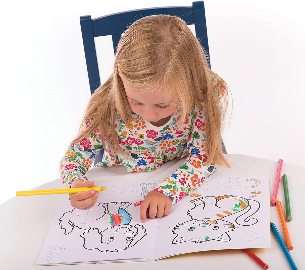 Orchard Toys First Words Colouring Book