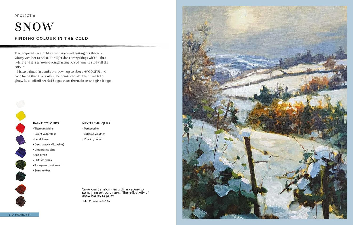 Beginners Guide to Plein Air Oil Painting Book