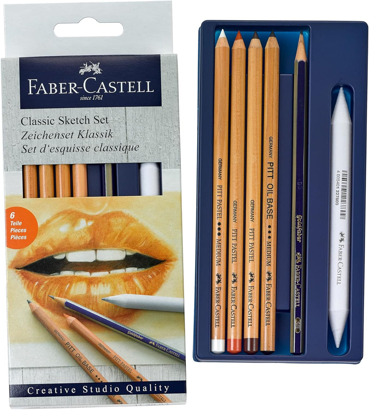 Faber Castell Classic Sketch Set (6 Pieces)