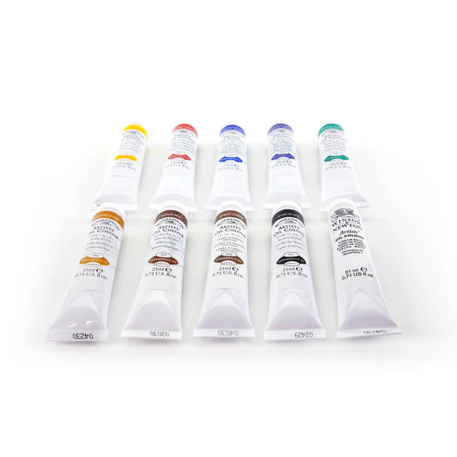 Winsor & Newton Artists' Oil Colour - Introductory Set (10 x 21ml)