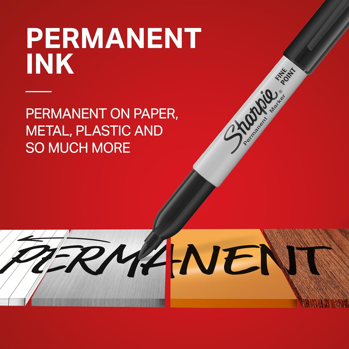 Sharpie Fine Tip Permanent Markers - Black (5 Pack)