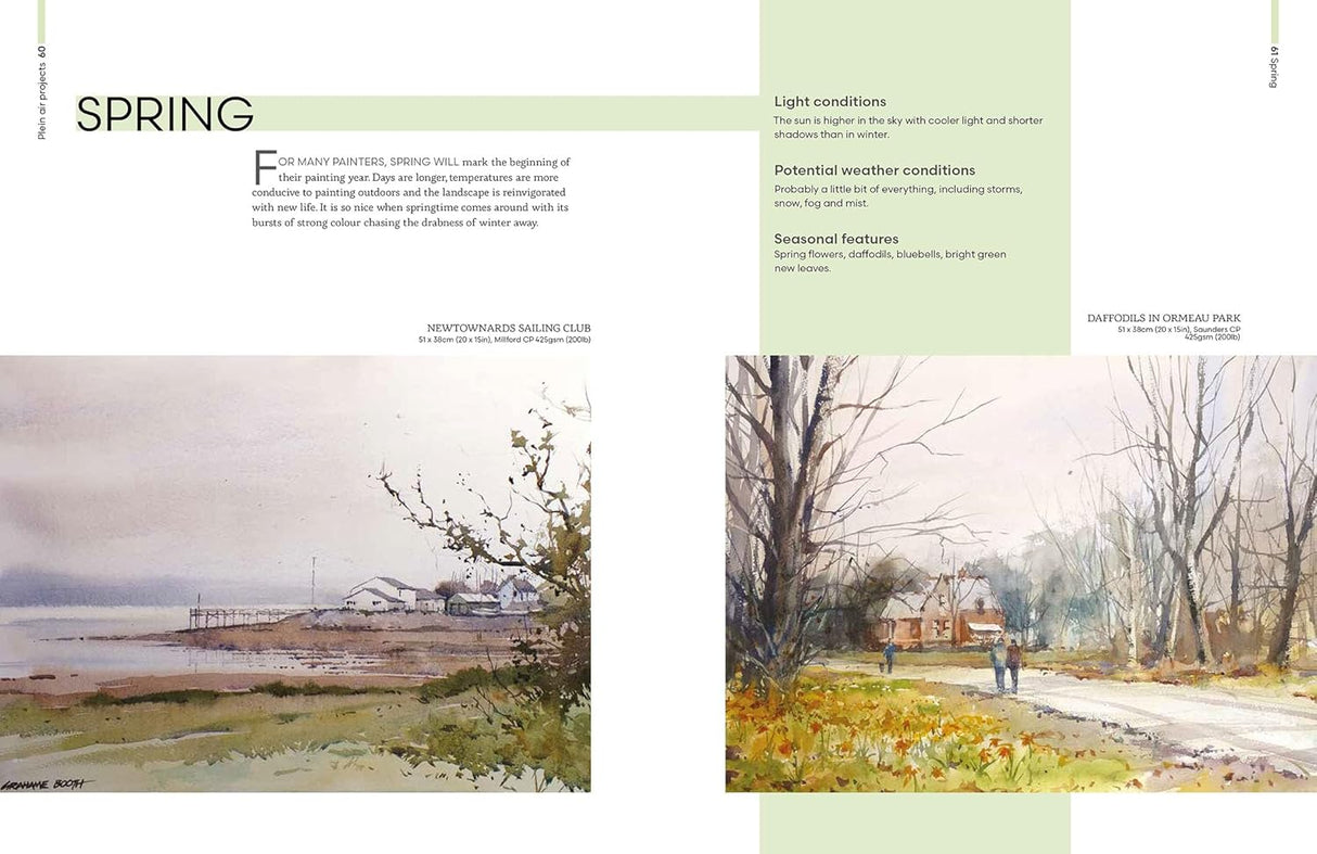 Plein Air Painting with Watercolours Book