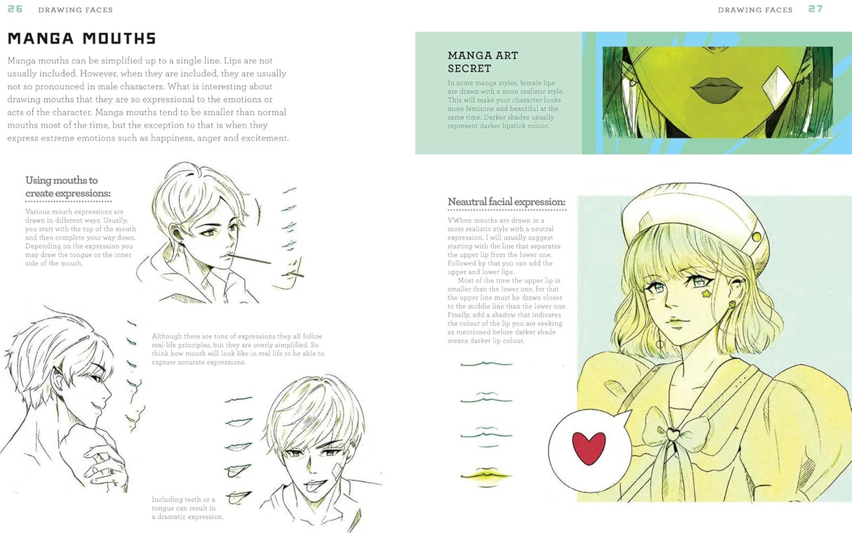 Manga Art Secrets Book