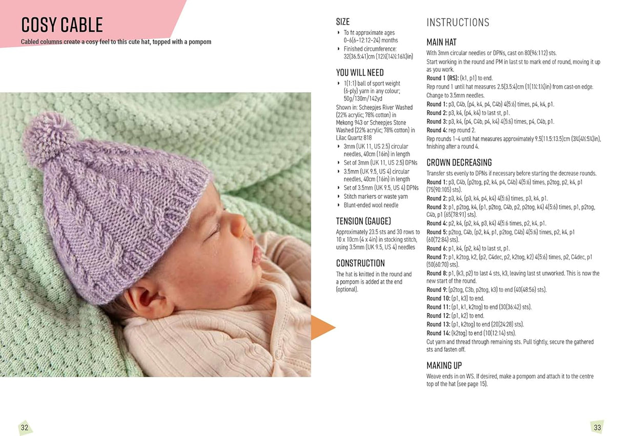20 to Make: Knitted Baby Hats Book