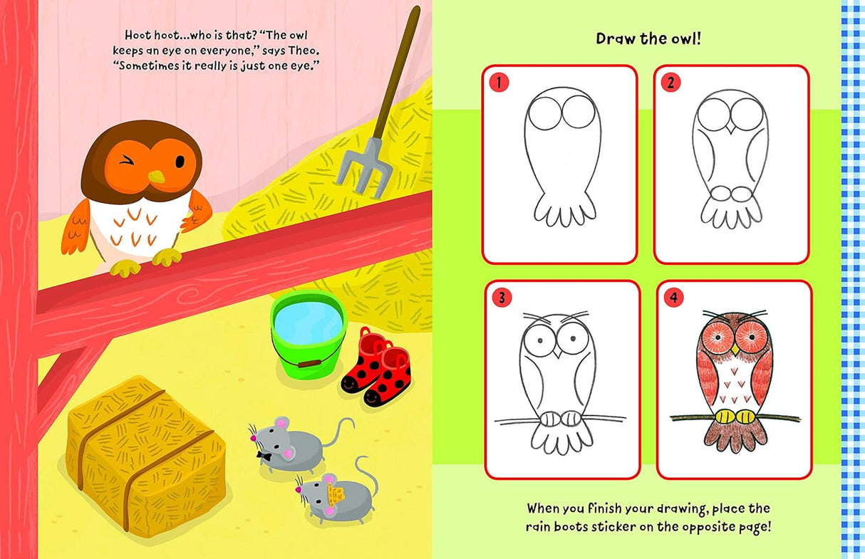 Watch Me Read & Draw Book: On the Farm