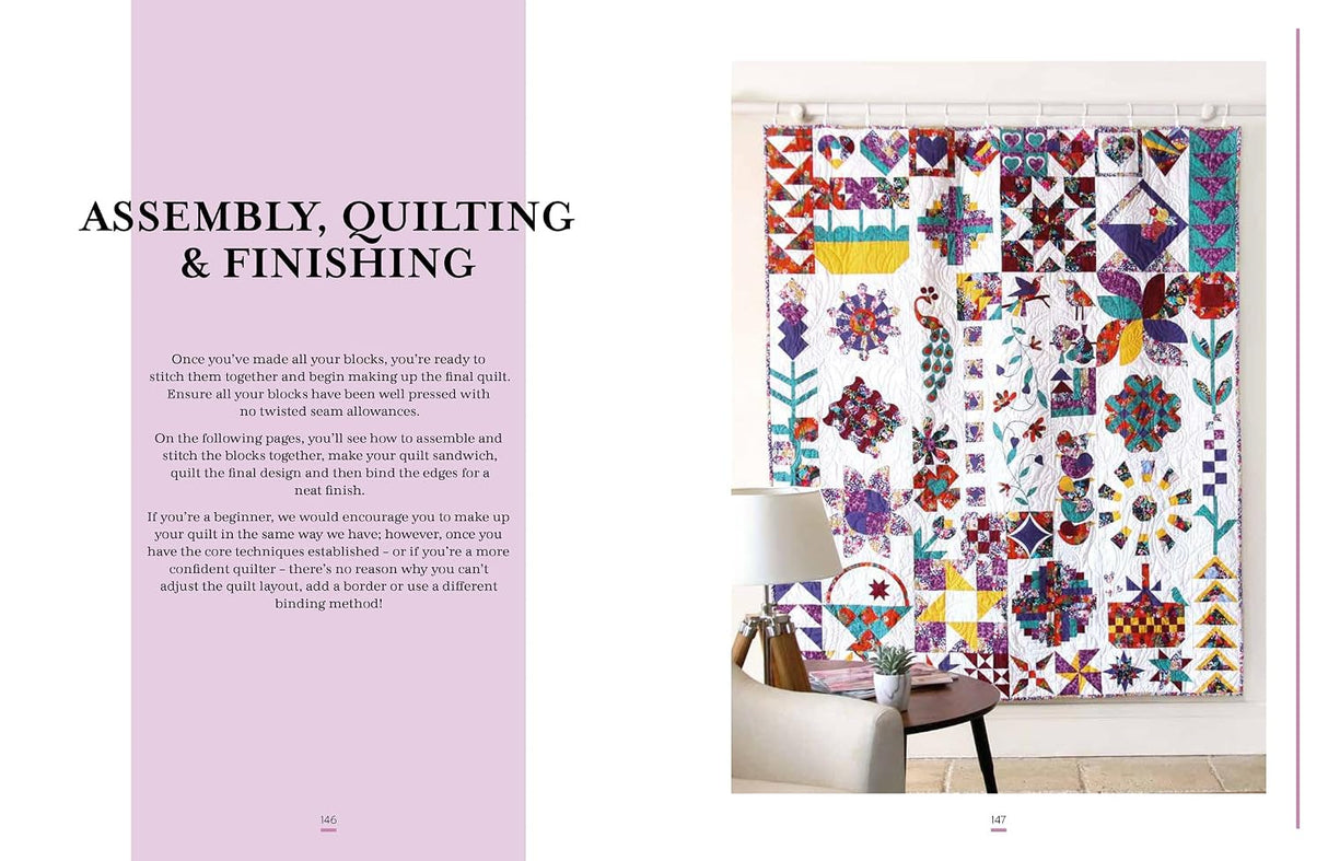 A Year of Quilting Book