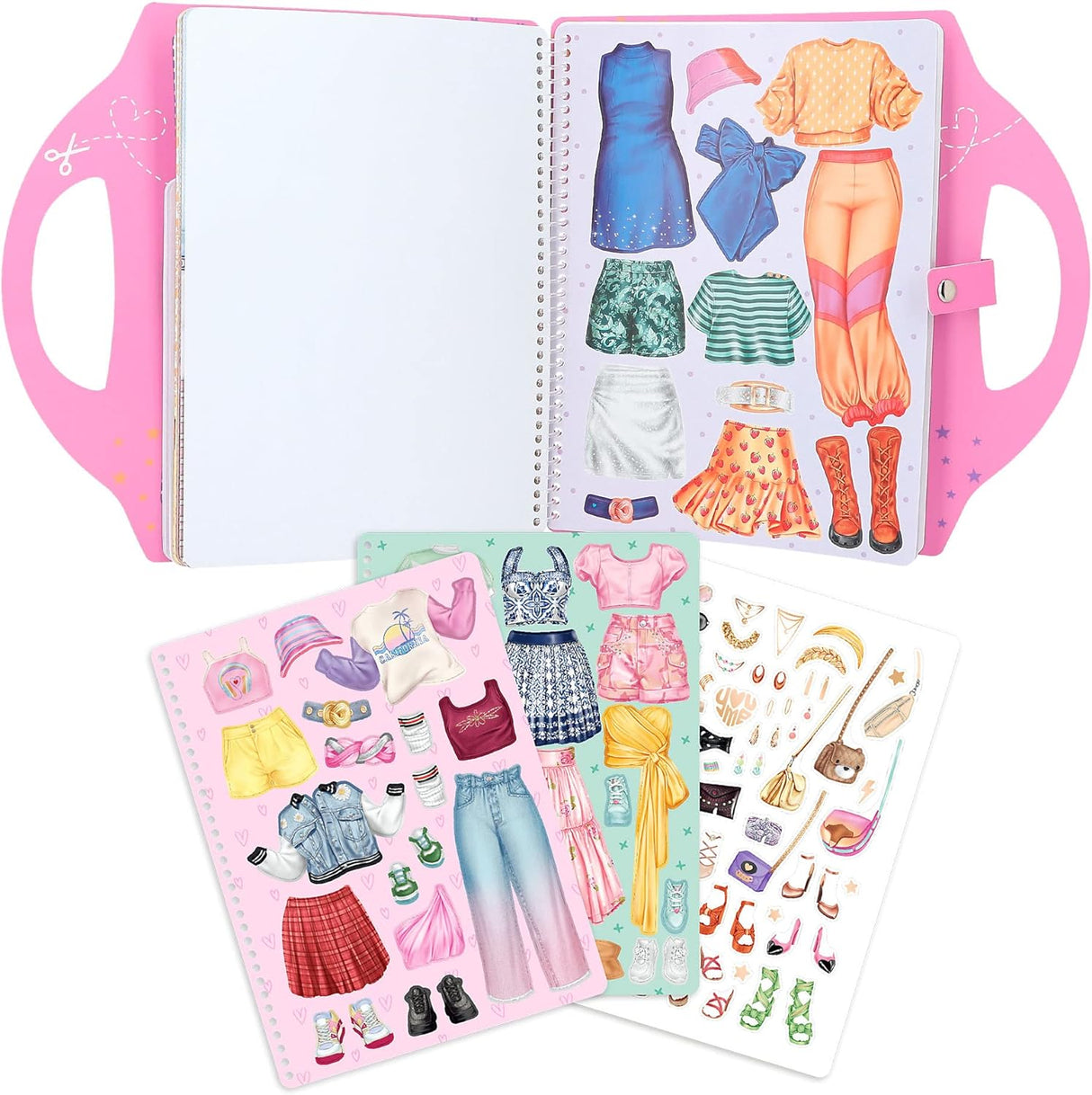 TOPModel Dress Me Up Collage Book