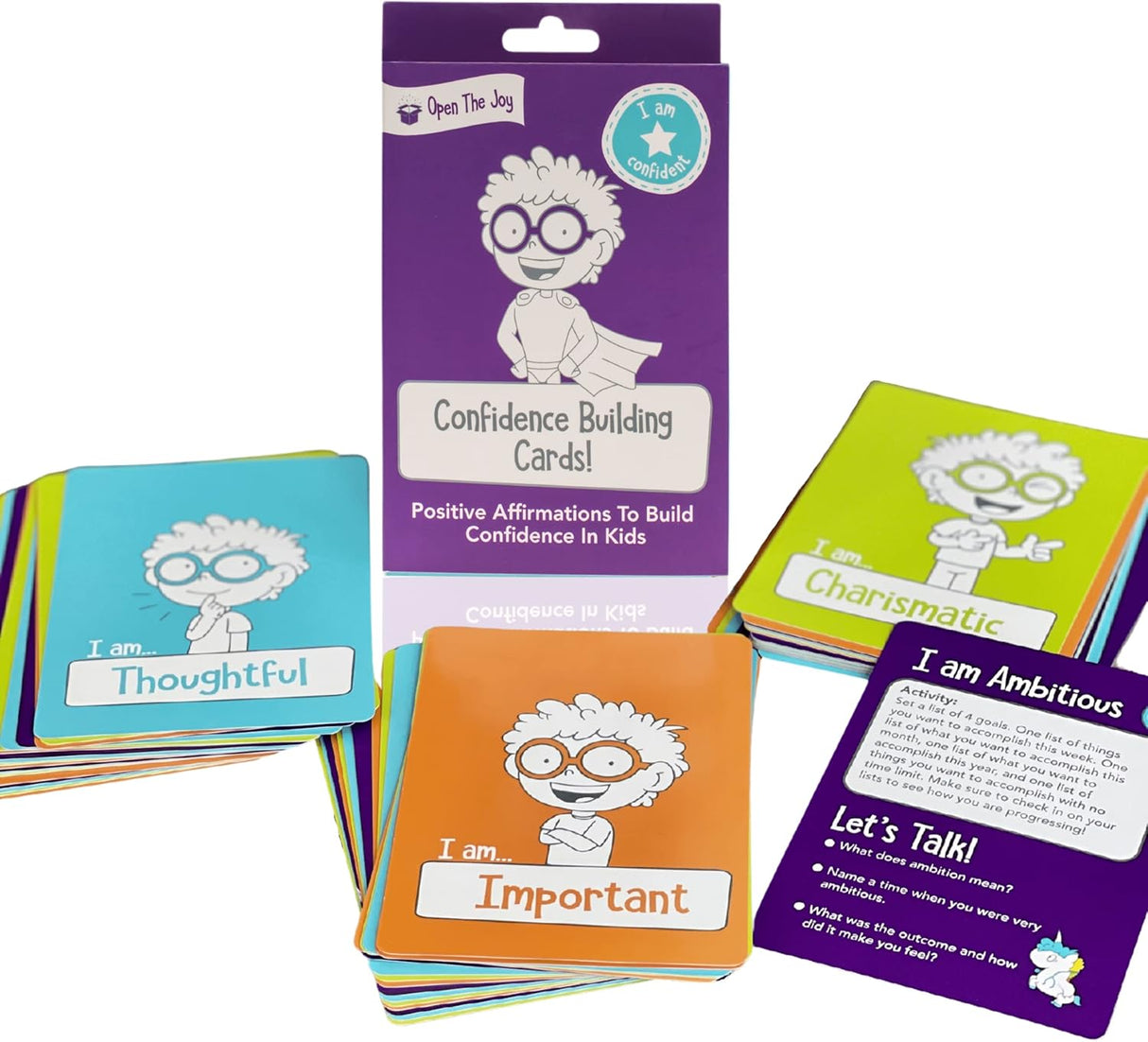 Open The Joy - Confidence Building Cards