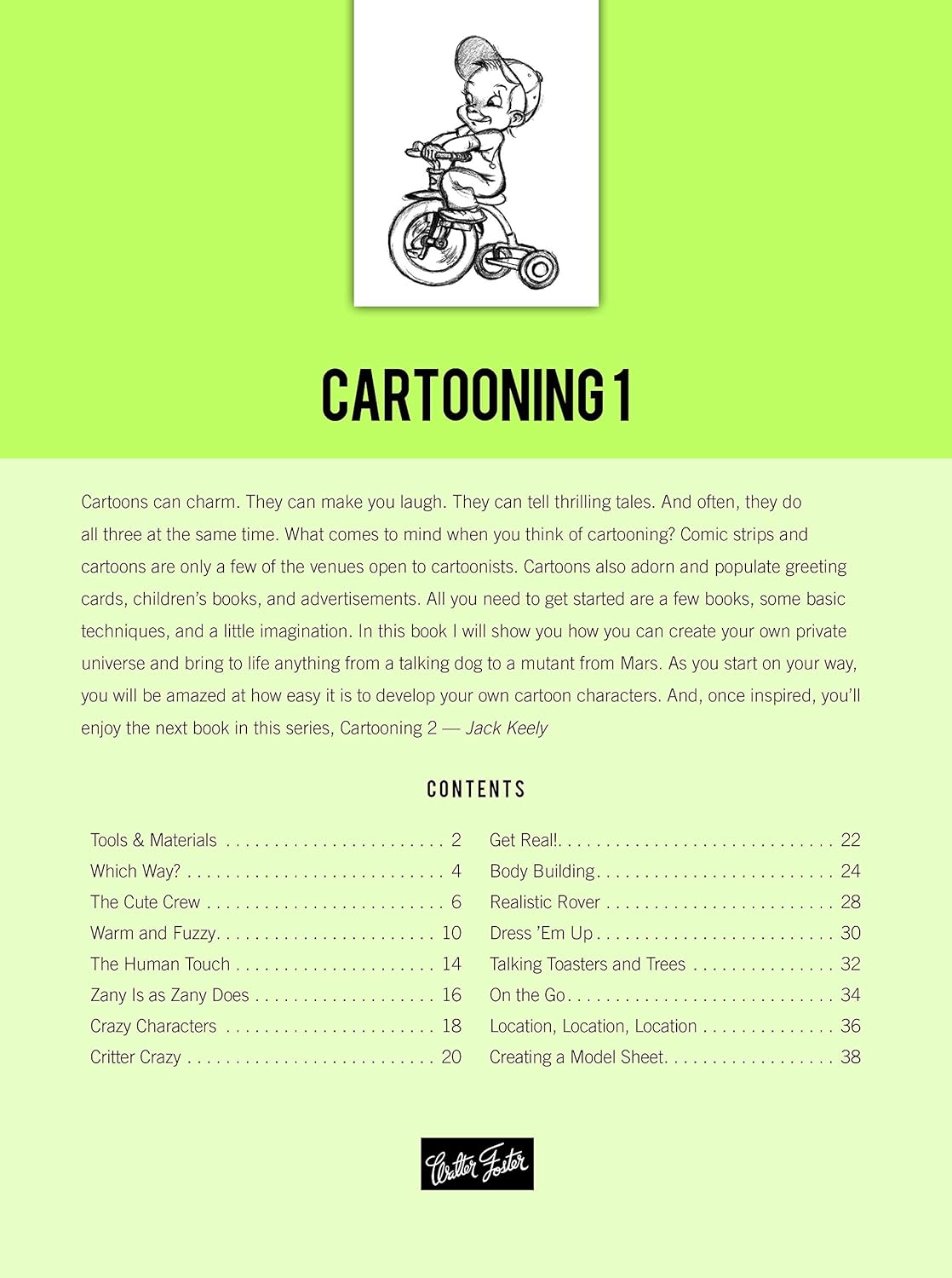 Drawing Cartooning 1: Learn the Basics of Cartooning Book