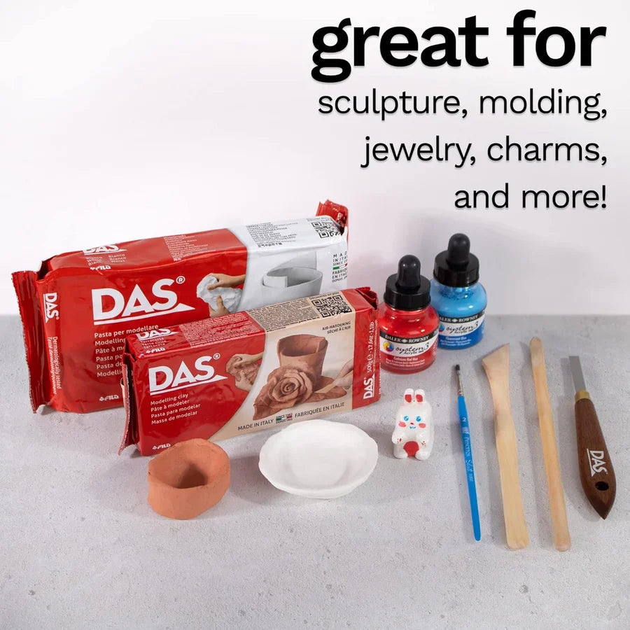 DAS Modelling Clay 1kg - White