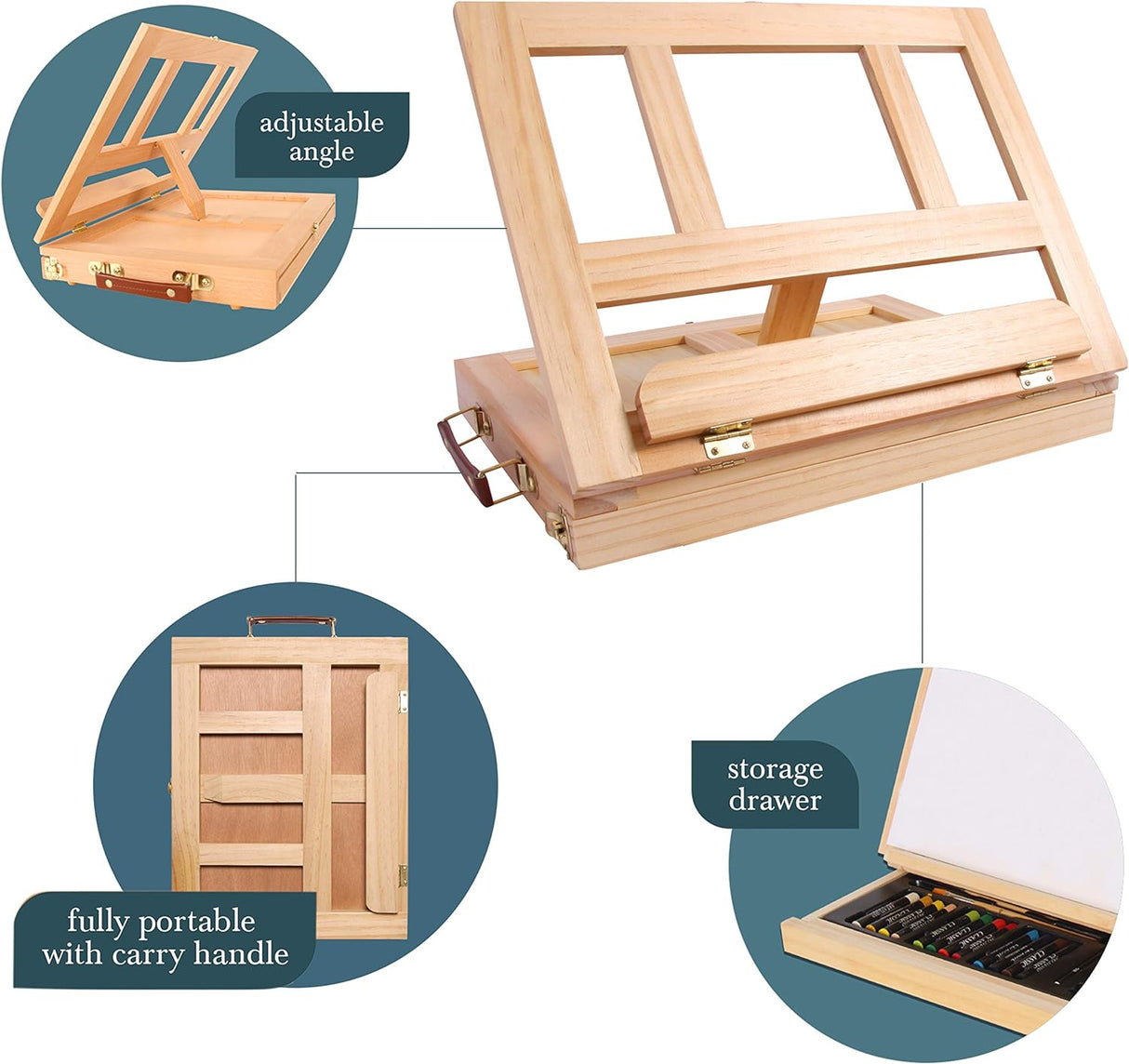 Elements Mixed Media Easel Art Set