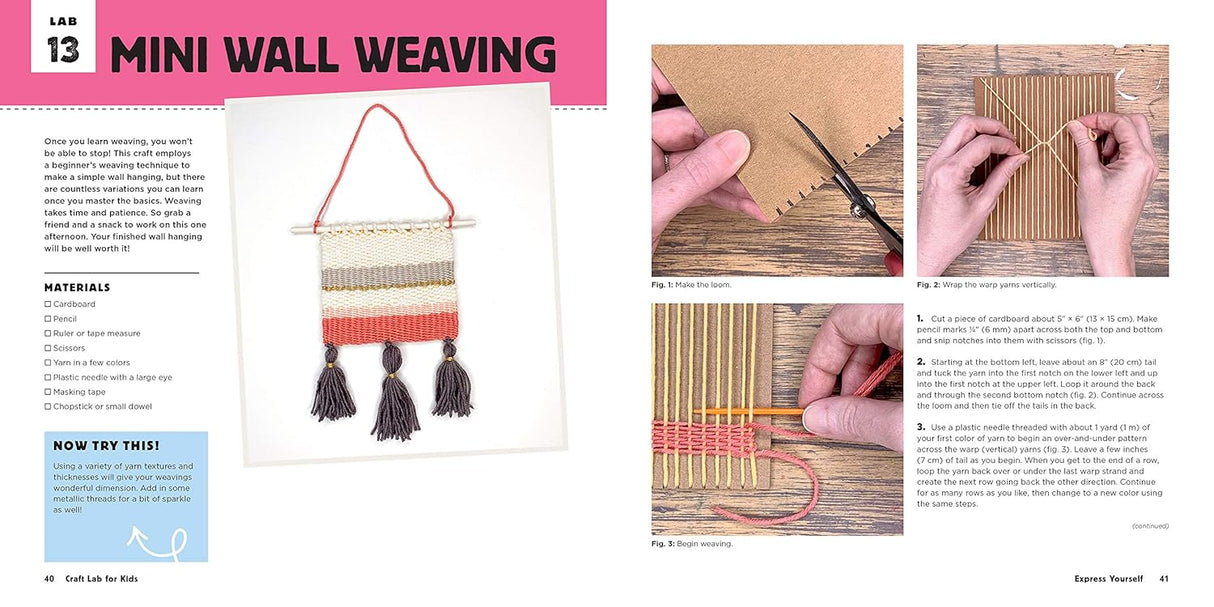 Craft Lab for Kids Book