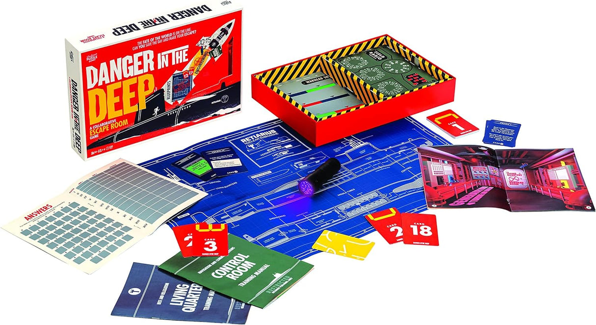 Professor Puzzle Danger in the Deep Game