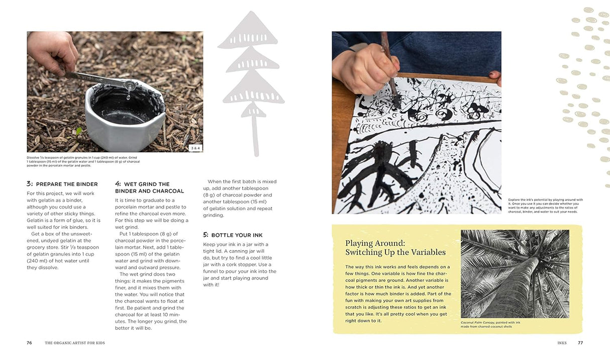 The Organic Artist for Kids Book