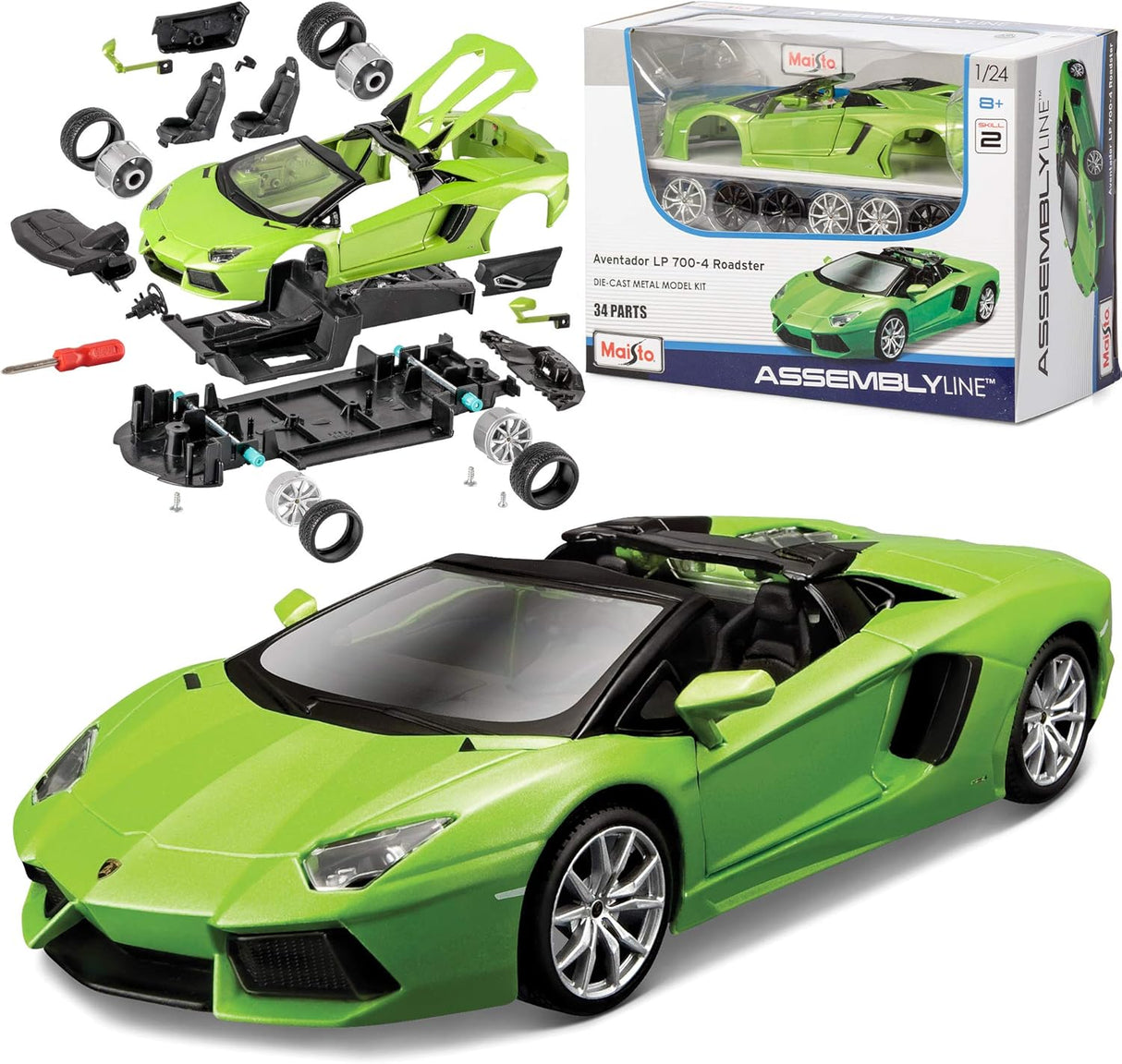 Maisto Model Car - 1:24 Special Edition Lamborghini Aventador