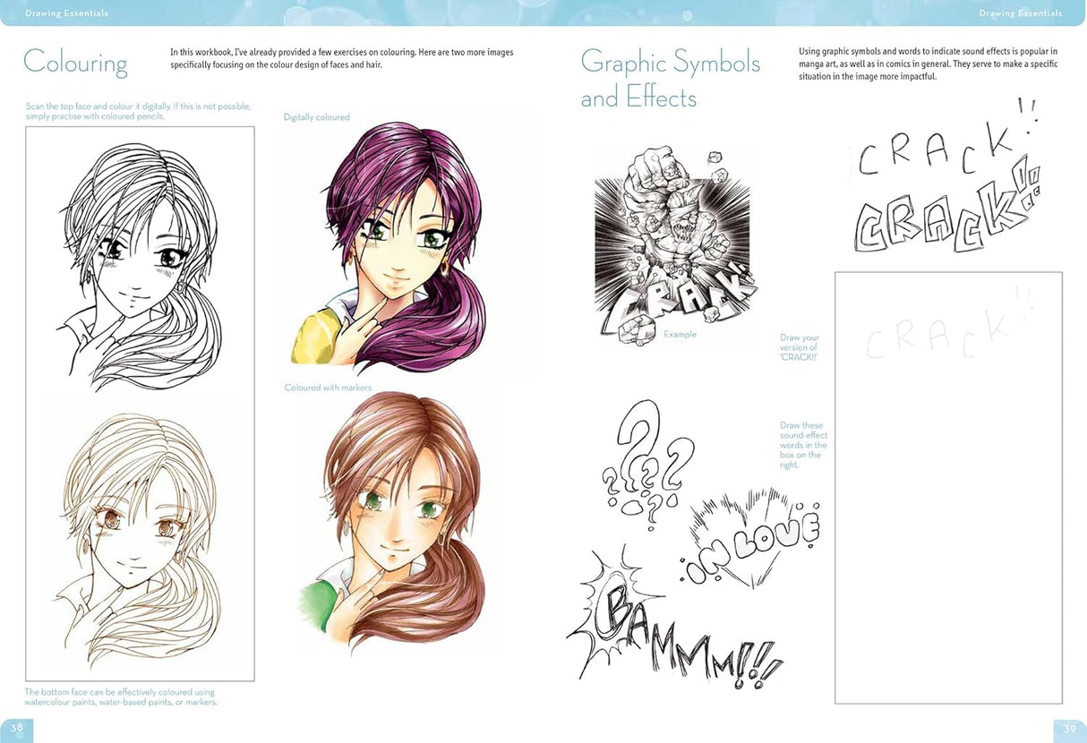 Step-by-Step Manga Workbook