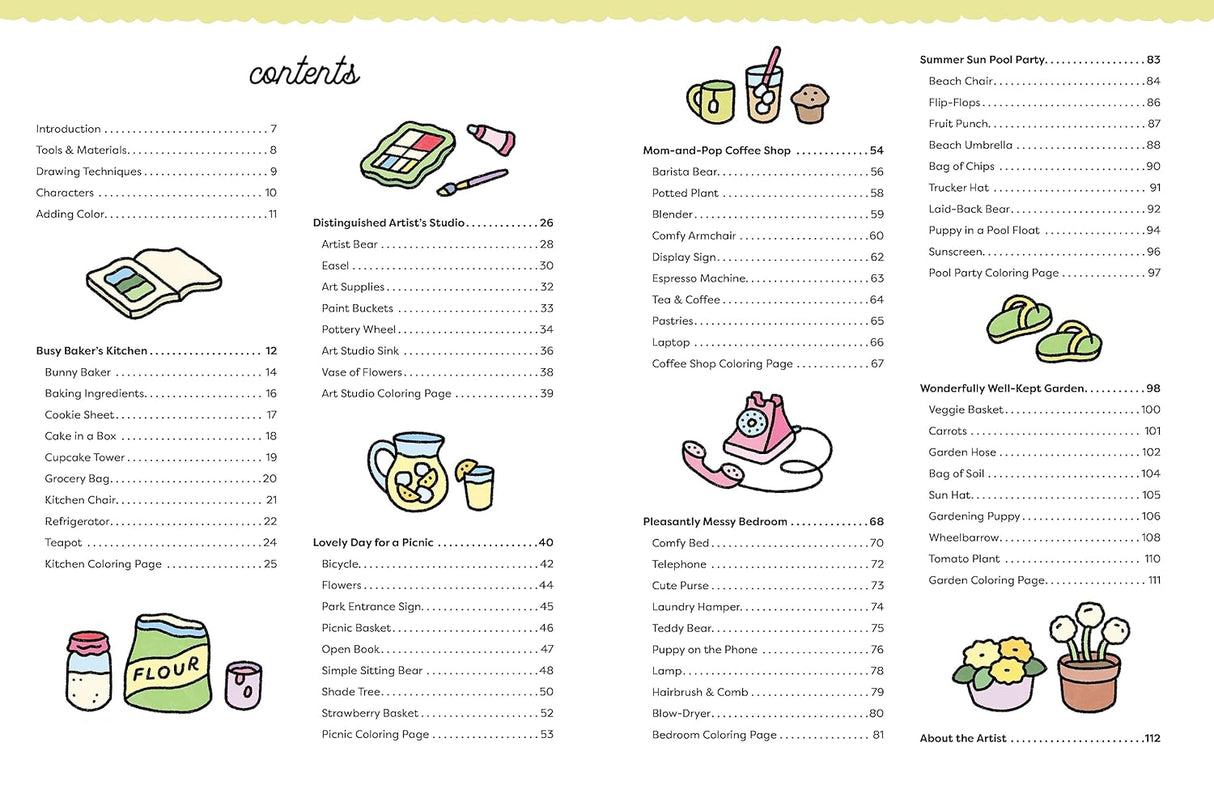 How to Draw Super Cute Things with Bobbie Goods Book