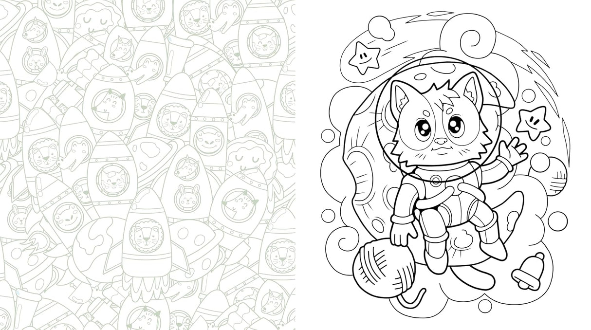 Colouring Book Cosmic Cuties