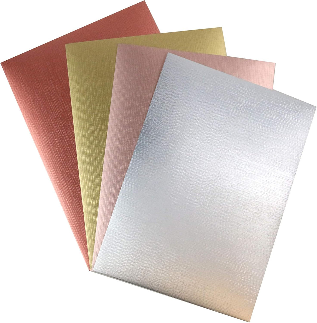 Dovecraft Metallic Textured A4 Card (8 Sheets)