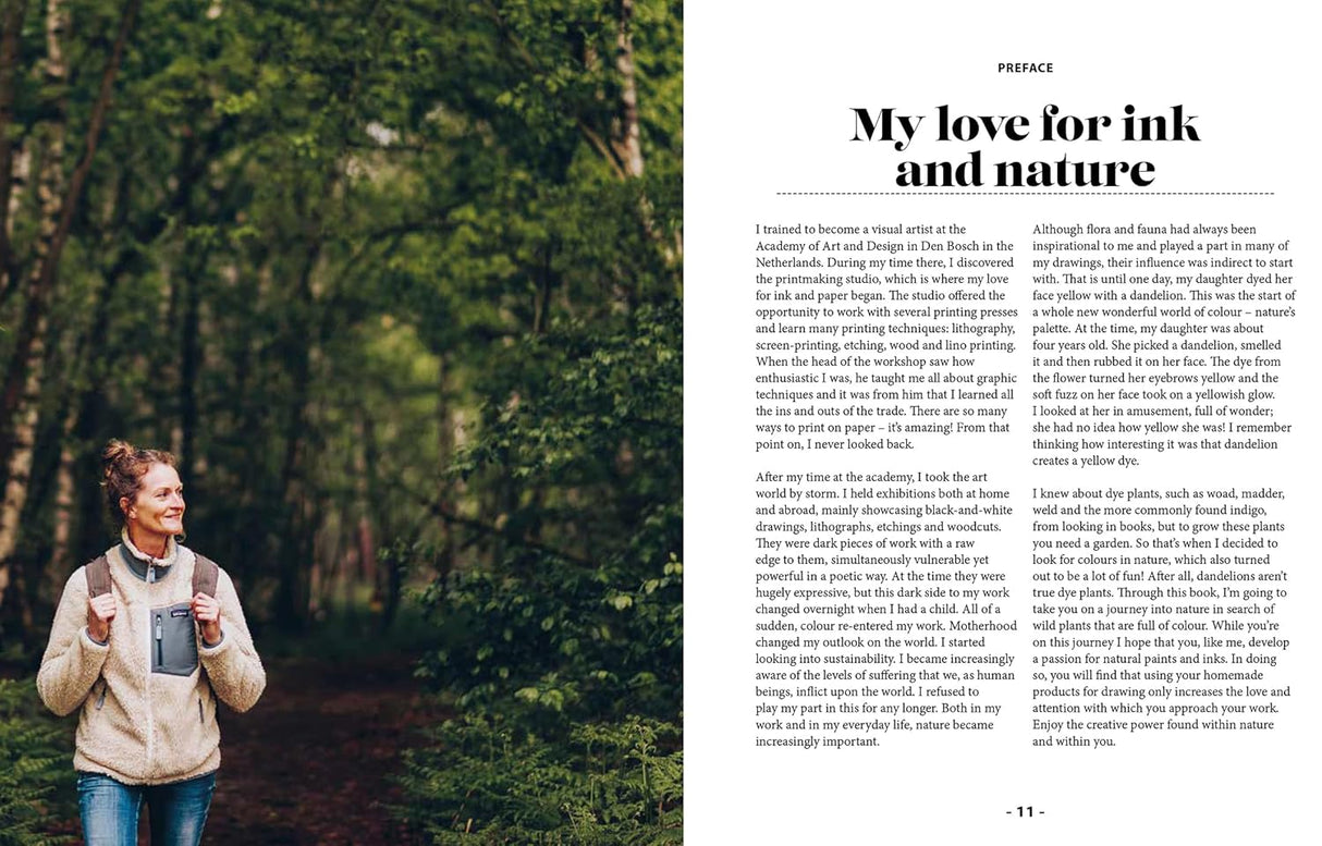 Plant and Ink Make Your Own Plant-Based Ink Book