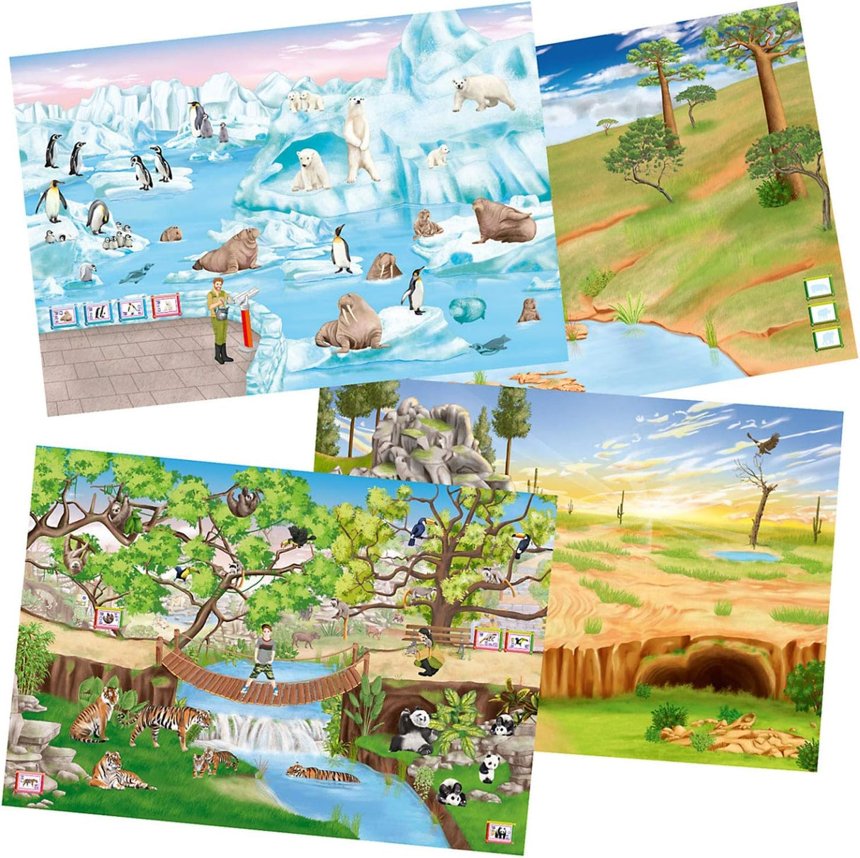 Create your ZOO Sticker Book