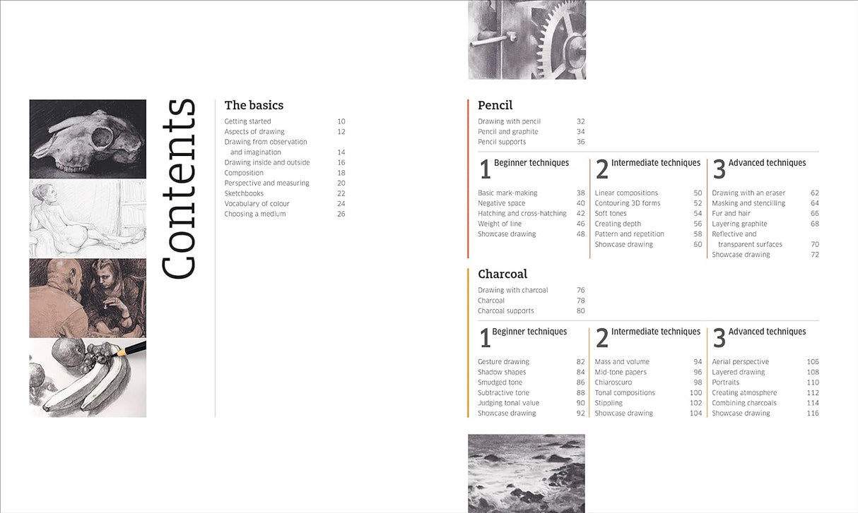 Artists Drawing Techniques Book