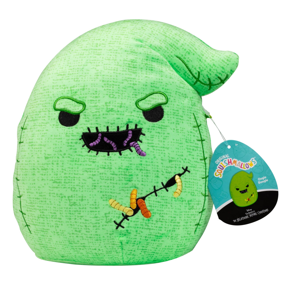 Squishmallows 8 Inch Nightmare Before Christmas - Oogie Boogie with Worms