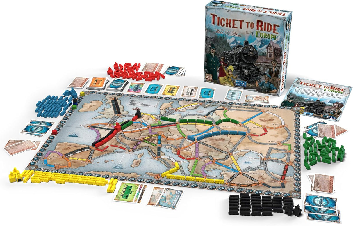 Ticket To Ride: Europe Board Game