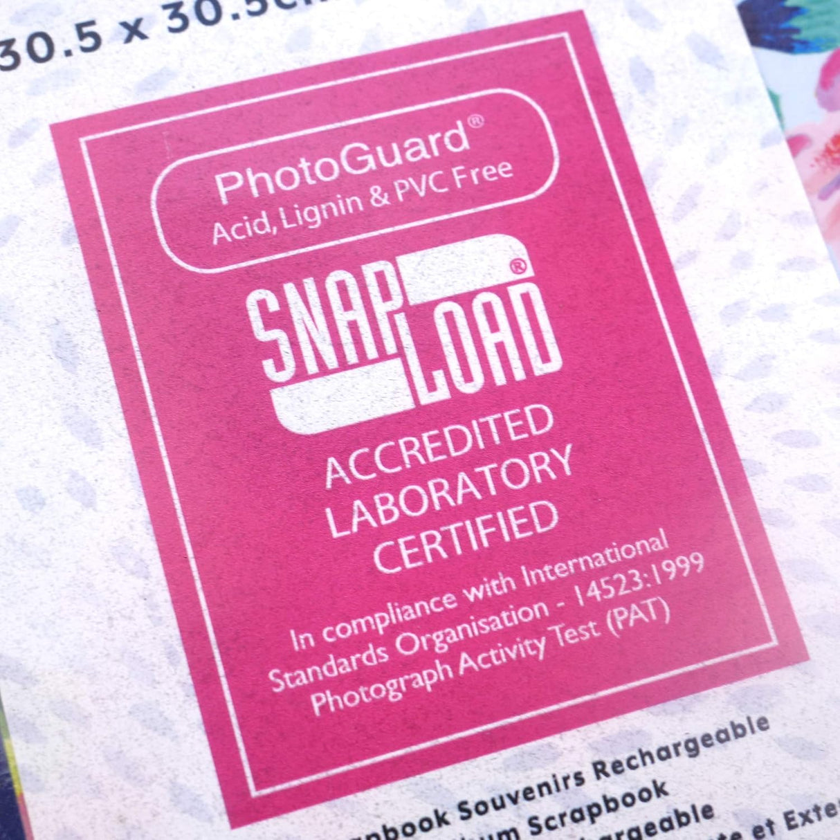 First Edition 12x12" Scrapbook Album - Floral