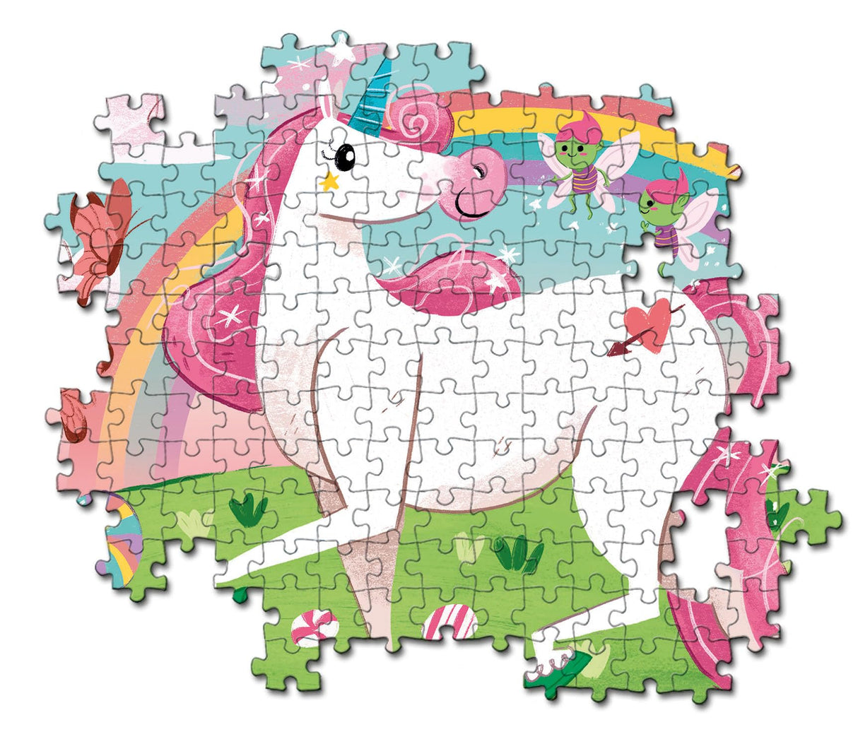 104 Piece Jigsaw Puzzle - I Believe In Unicorns