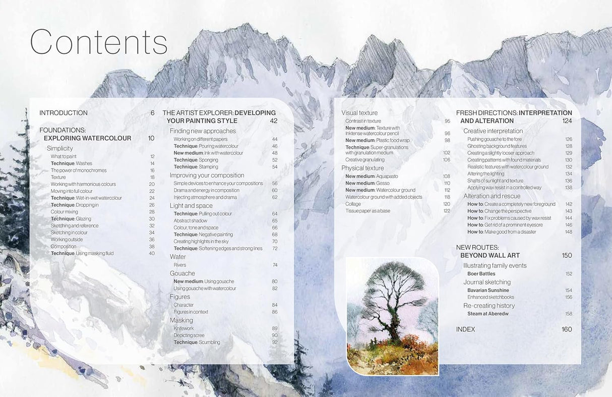 Watercolour & Beyond Book