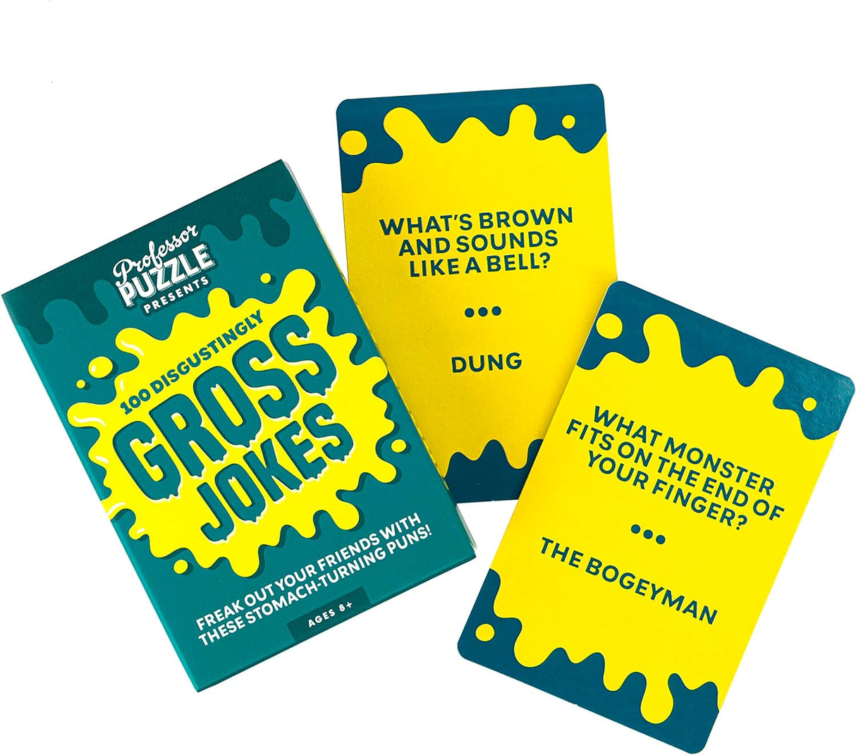 Professor Puzzle Gross Jokes Cards