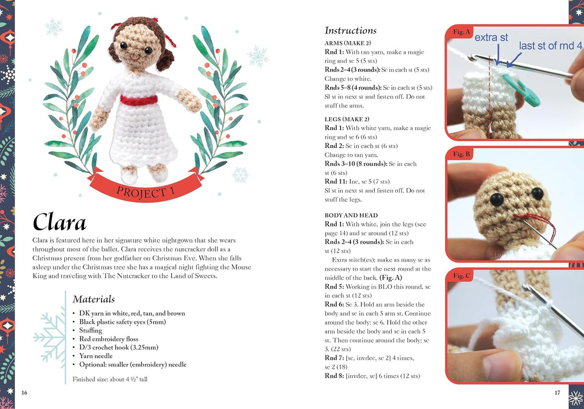 Nutcracker Crochet Kit