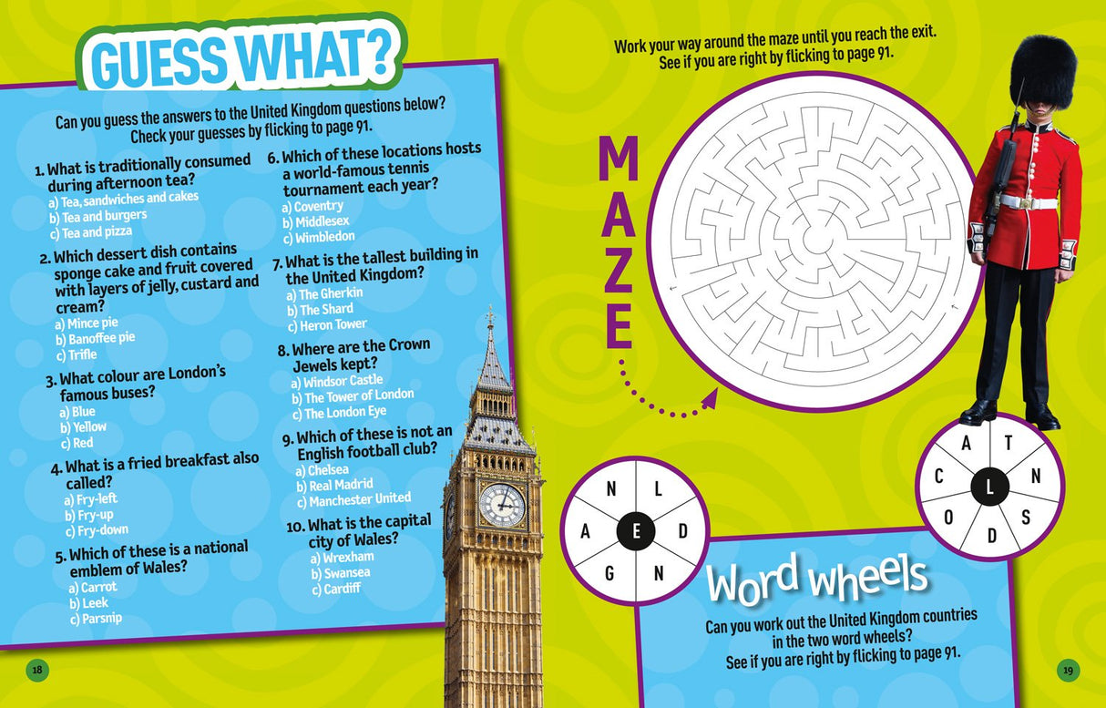 National Geographic Kids Puzzle Book What in the World