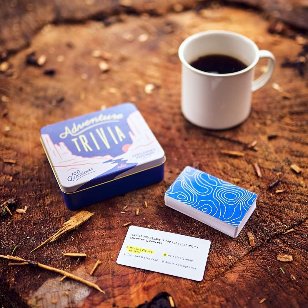 Gentlemen's Hardware Adventure Trivia Quiz Card Game