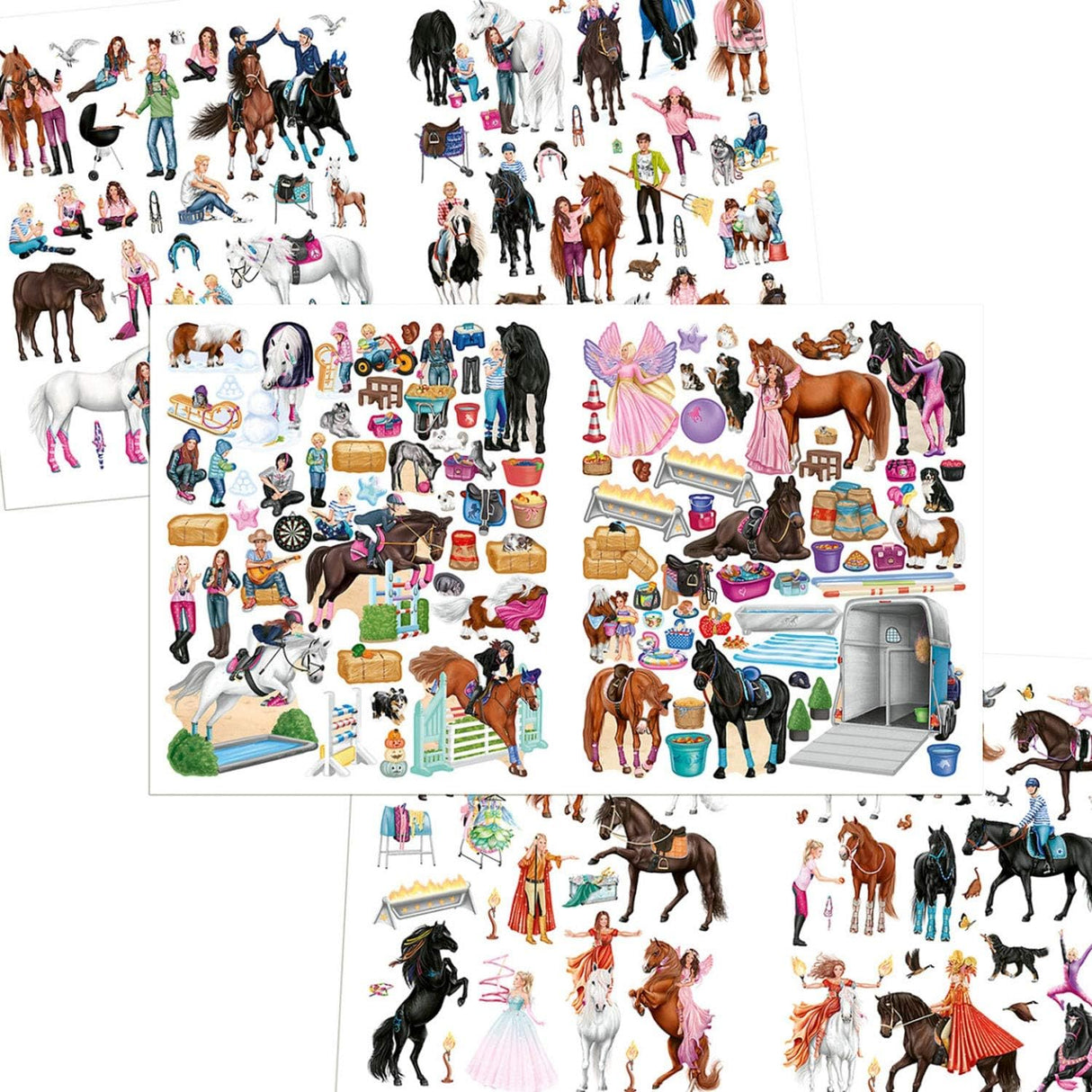 Miss Melody Stickerworld Book