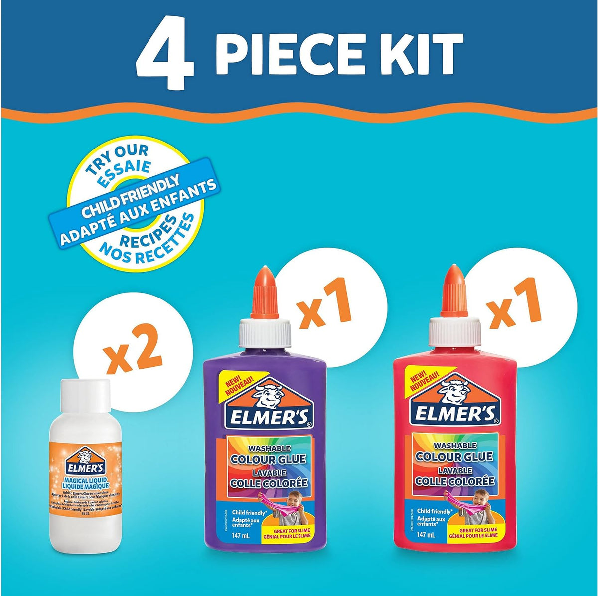 Elmer's Colour Slime Making Kit