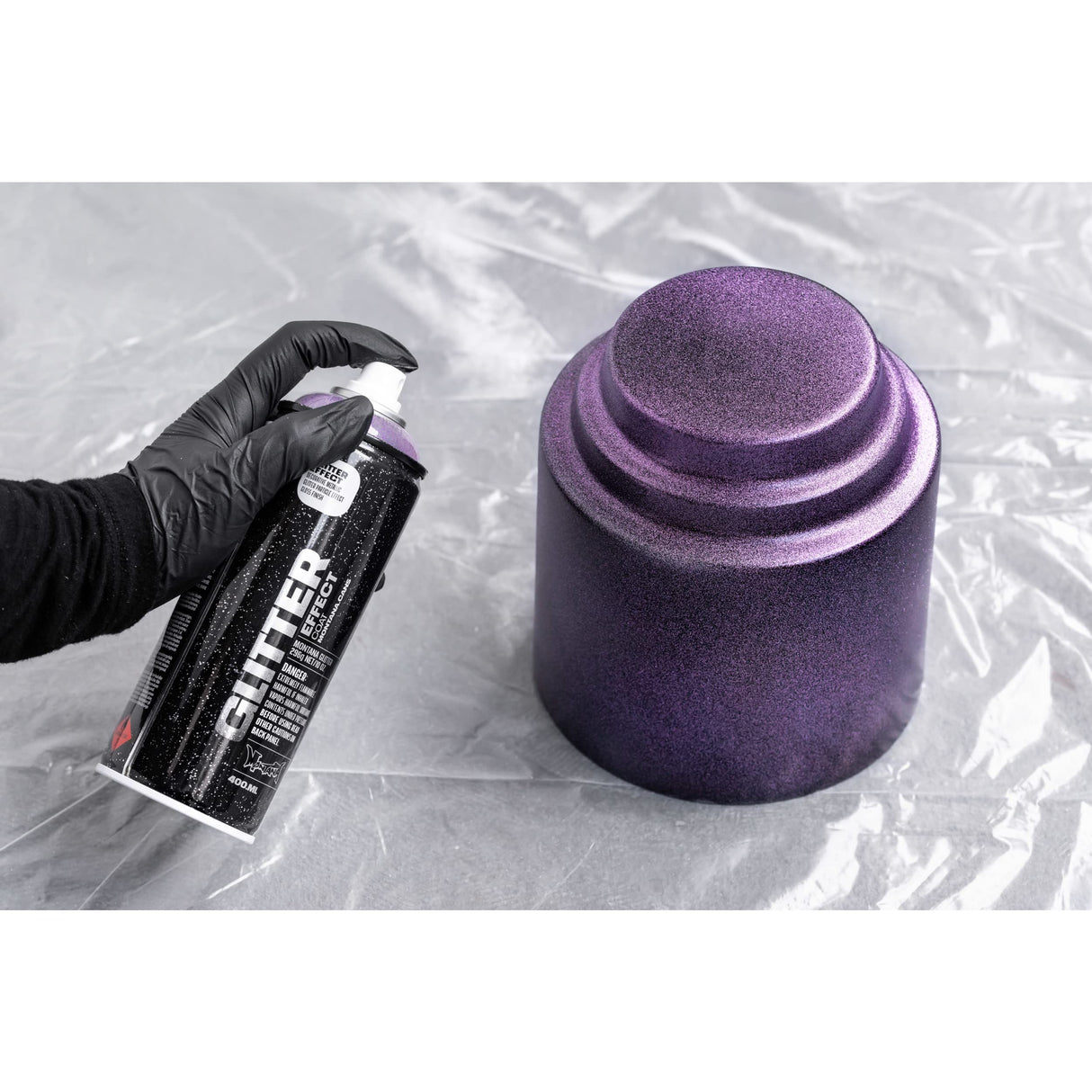 Montana Glitter EFFECT Spray Paint - Amethyst