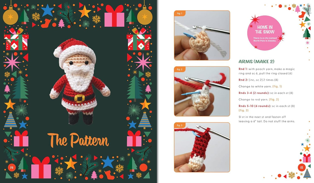 Official Santa Claus Book & Crochet Kit
