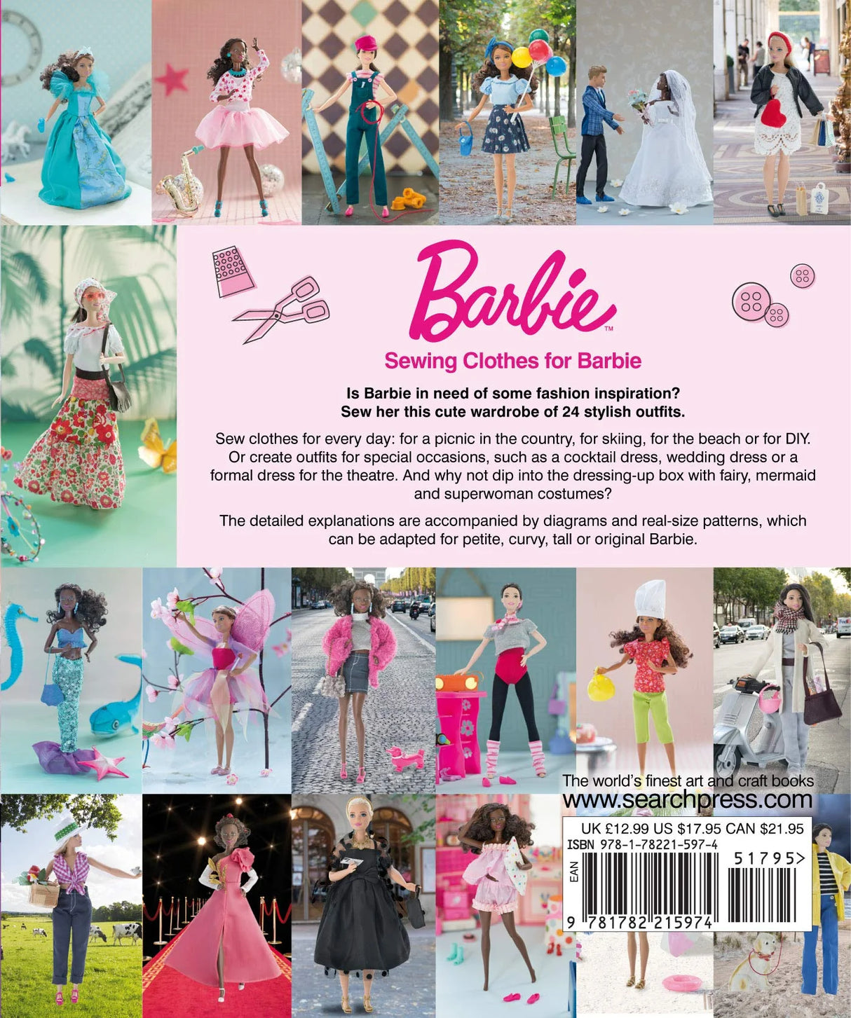 Sewing Clothes for Barbie Book