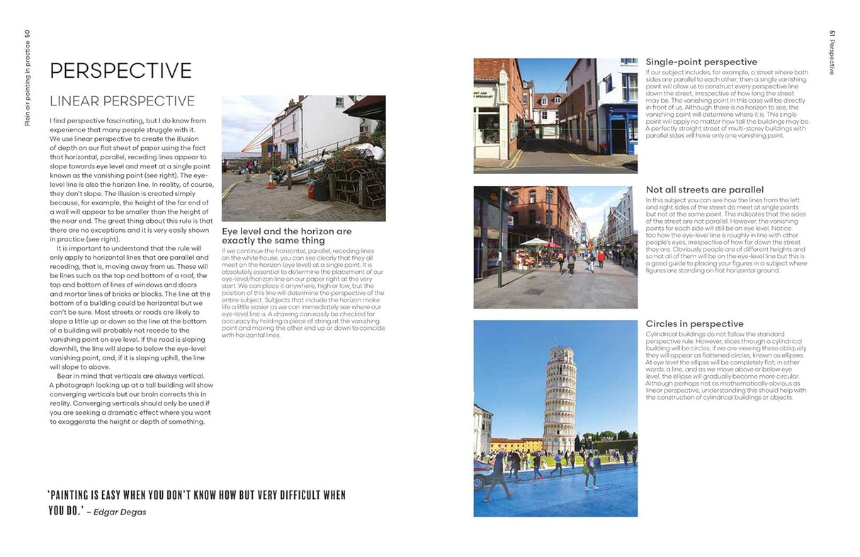 Plein Air Painting with Watercolours Book