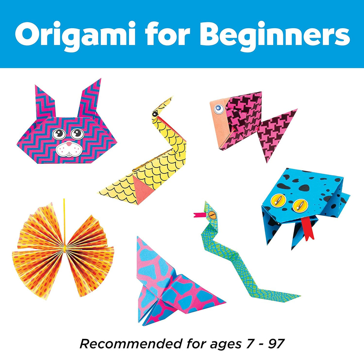 Creativity For Kids - Neon Origami Kit