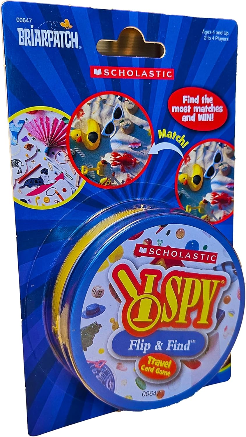 I Spy Flip and Find Card Game