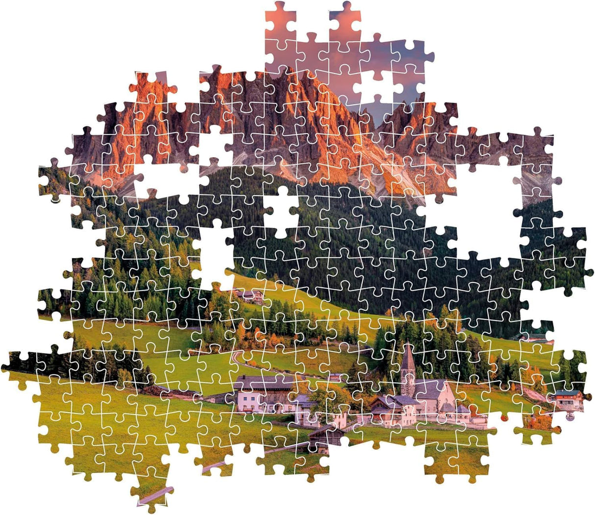 1000 Piece Jigsaw Puzzle - Magical Dolomites