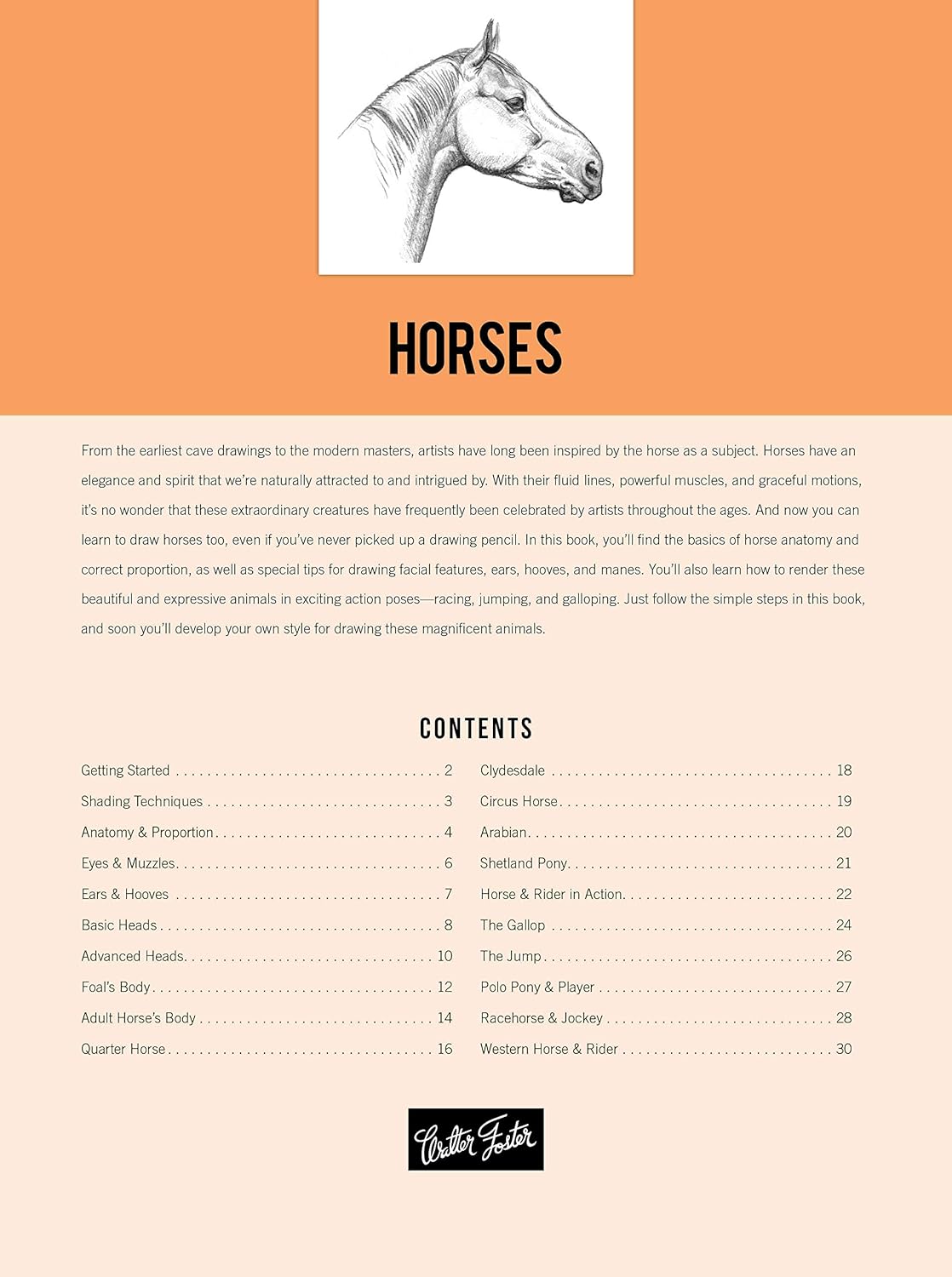 Drawing: Horses Book