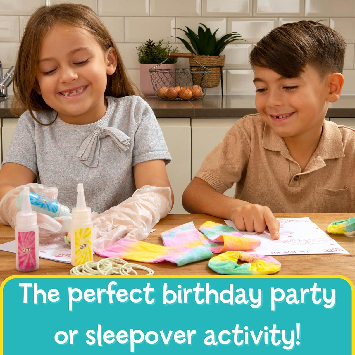 GALT Activity Pack - Tie Dye Headbands Kit