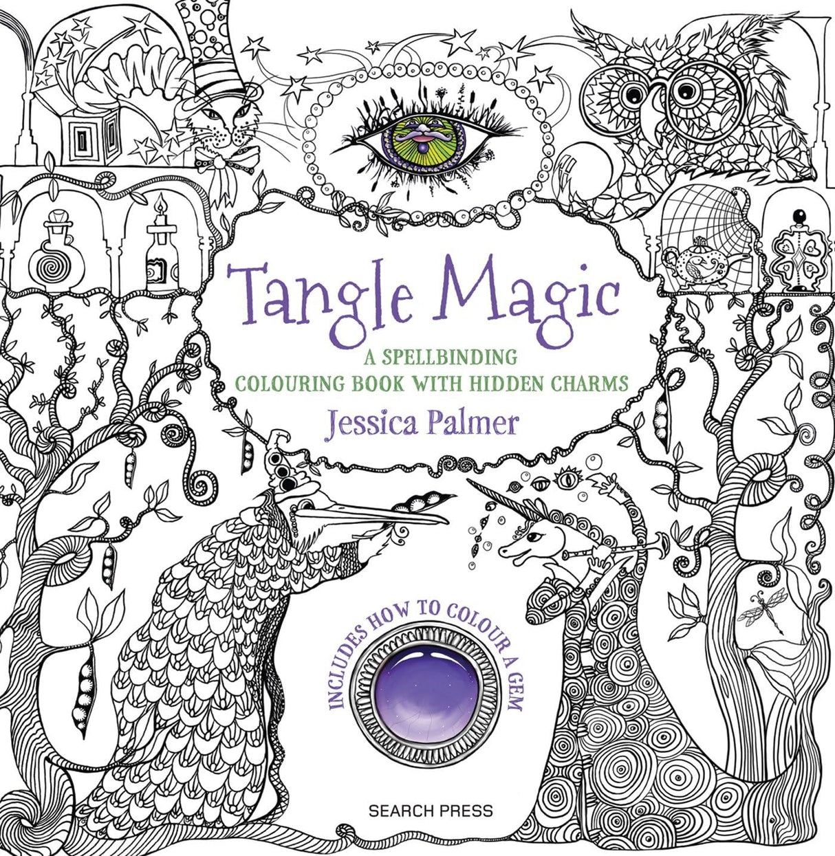 Tangle Magic Colouring Book