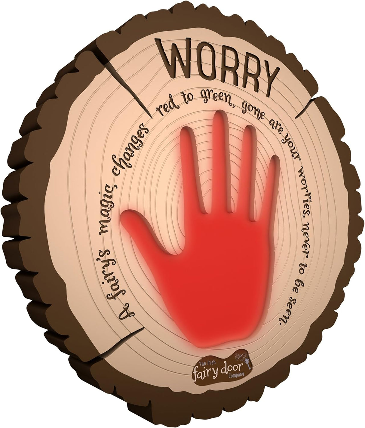 The Irish Fairy Door Worry Plaque