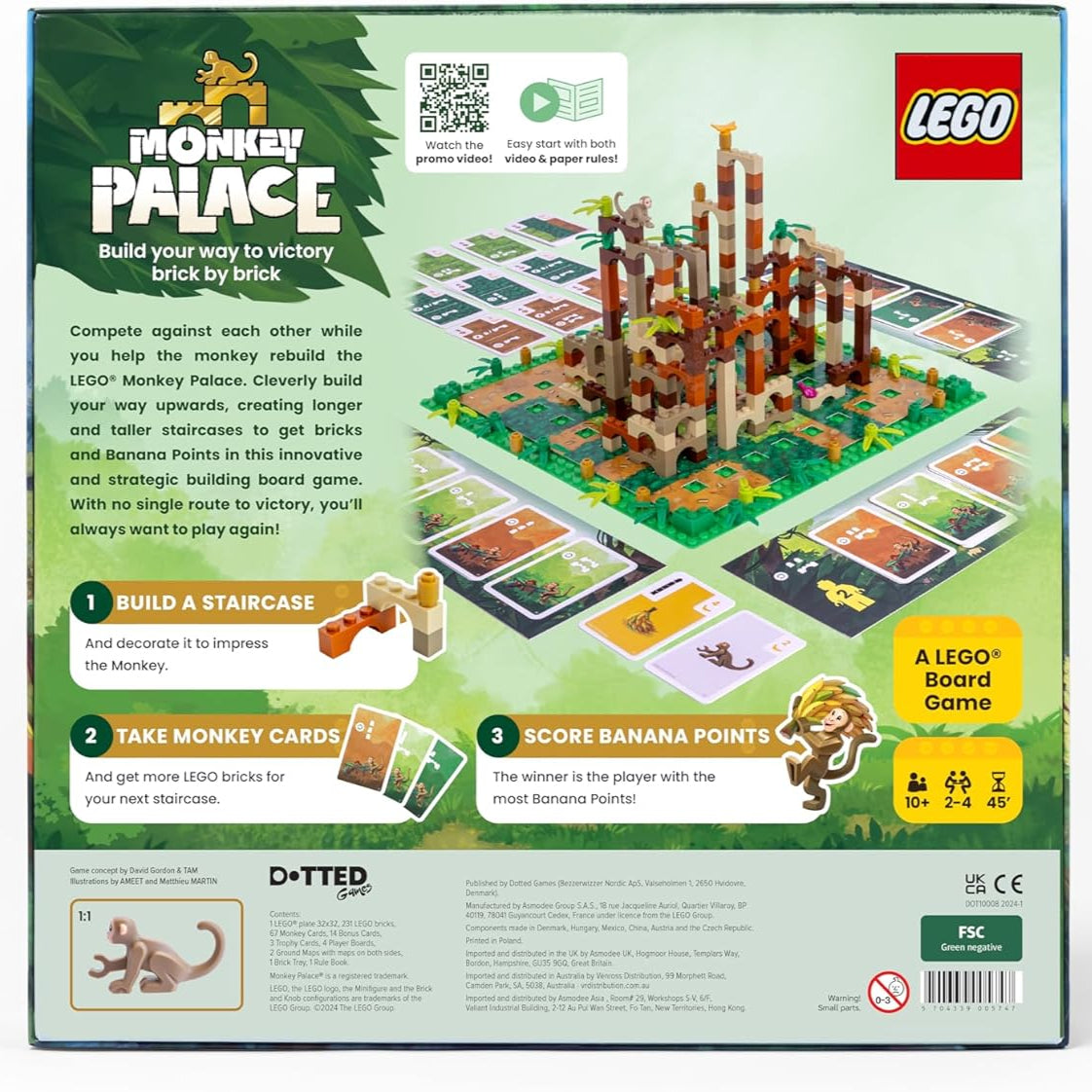 Monkey Palace: A LEGO Board Game