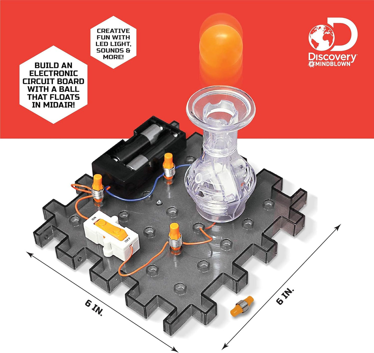 Discovery #MINDBLOWN Action Circuitry Electronic Set Floating Ball